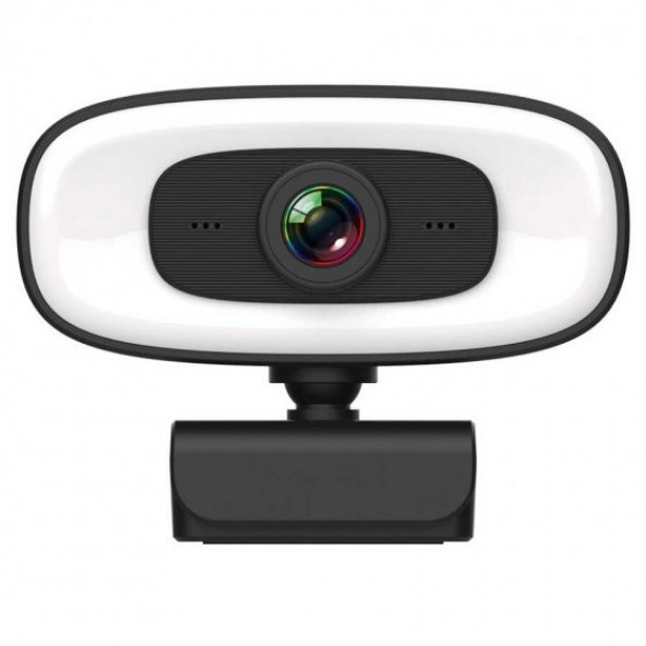 Webcam Kamera Mikrofonlu ve Işıklı PC-10 - 2
