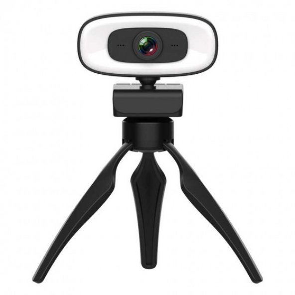 Webcam Kamera Mikrofonlu ve Işıklı PC-10 - 8