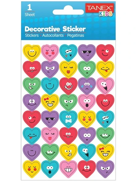 TANEX TNX-25034 PUFFY GULEN KALP STICKER