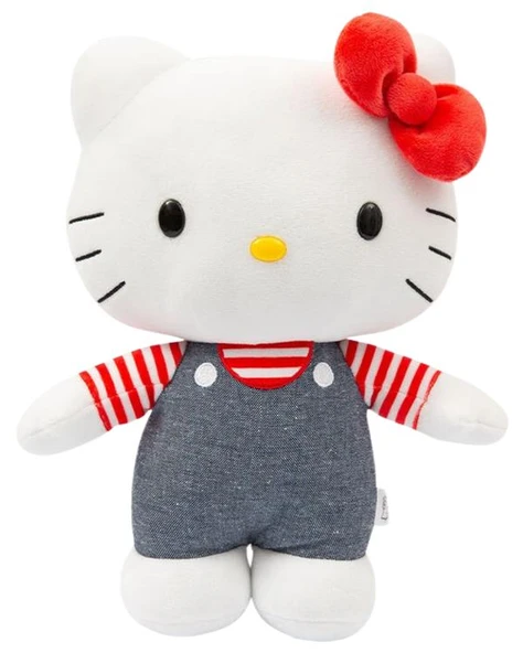 Hello Kitty Sürpriz Peluş 30 Cm Kot Tulum - 2