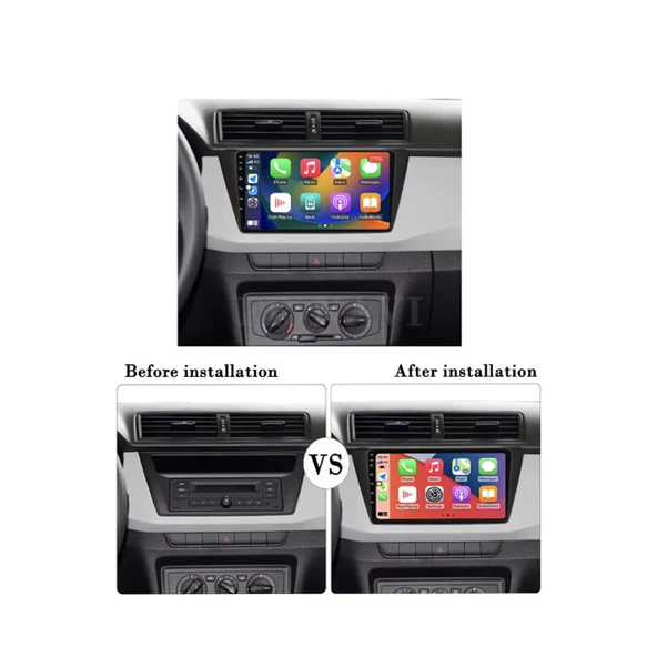 Skoda Fabia Multimedya (2015-2021) 2 GB RAM 32 GB Hafıza 4 Çekirdek Nakamichi - Resim 9