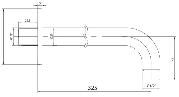 ECA Tiera Ankastre Duş Seti 2-Yollu Mat Siyah 102199772C1 - Resim 11