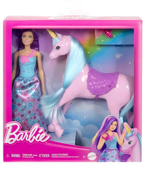 Barbie Bebek ve Tek Boynuzlu At HYT62