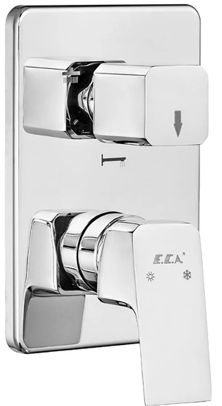 ECA Tiera Ankastre Banyo Bataryası Sıva Üstü 2 Yollu 102167235-KDE
