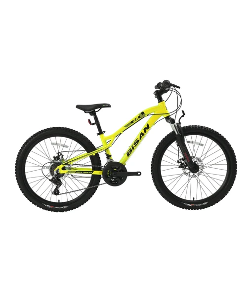 Bisan KDX 2800 D MD Fren 21 Vites 24 Jant Dağ Bisikleti Sarı Siyah 32 Kadro ürün görseli