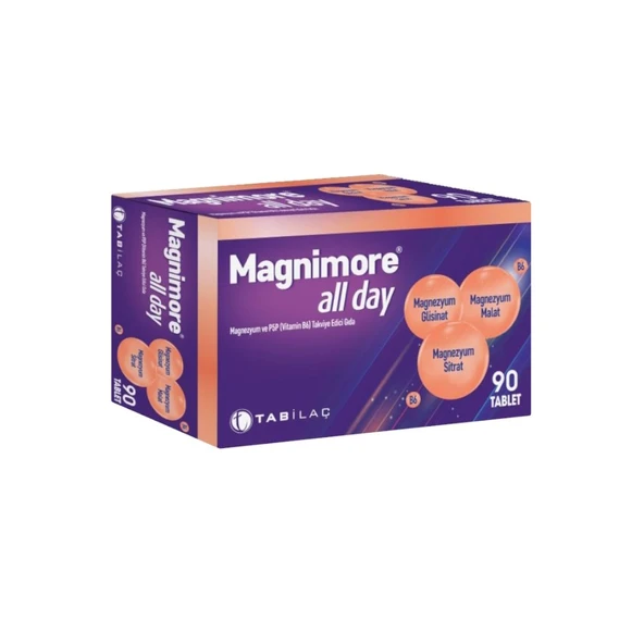 Magnimore All Day Takviye Edici Gıda 90 Tablet ürün görseli