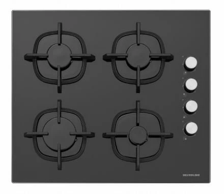 Silverline Siyah Cam Ankastre Set BO6502B02 - CS5343B01- 3457 - 3