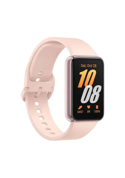 Samsung Galaxy Fit3 Akıllı Bileklik Amoled Ekran Tek şarj 13 Gün Su Geçirmezlik  (Samsung Türkiye Garantili) Pembe - 2