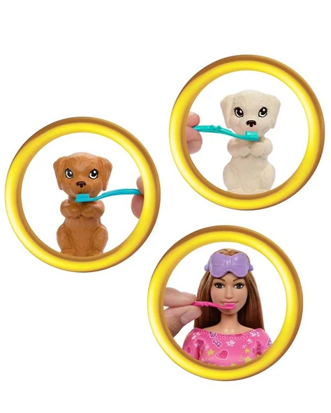Barbie ve Köpekçikleri Pijama Partisi HXN01 - 5
