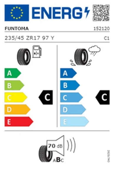 Funtoma 235/45 R17 TL 97Y REINF. ROADFUN SPORT Yaz Lastiği (Üretim Tarihi:2024) - Resim 2