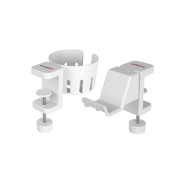 xDrive Premium Bardak Tutucu ve Kulaklık Askı Seti/Beyaz - 5