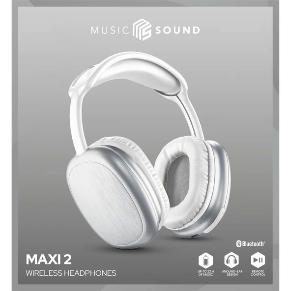 Cellularline Cellularlıne Music Sound 2 Maxi Bluetooth Kulak Üstü Kulaklık - 3