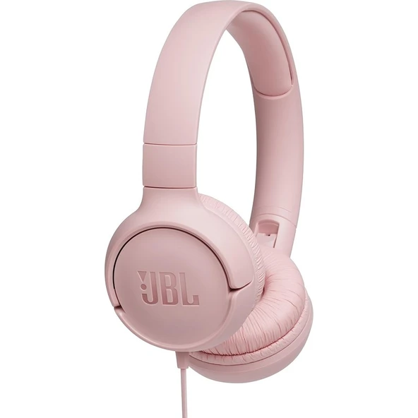 Jbl Tune 500 Kulak Üstü Pembe Kablolu Kulaklık