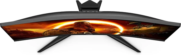 AOC C27G2ZE/BK 27 inç Kavisli Oyuncu Monitörü, VA, 240Hz, 0.5ms, Freesync Premium, DP+HDMI, Full HD 1500R Curved Gaming Monitör - 6