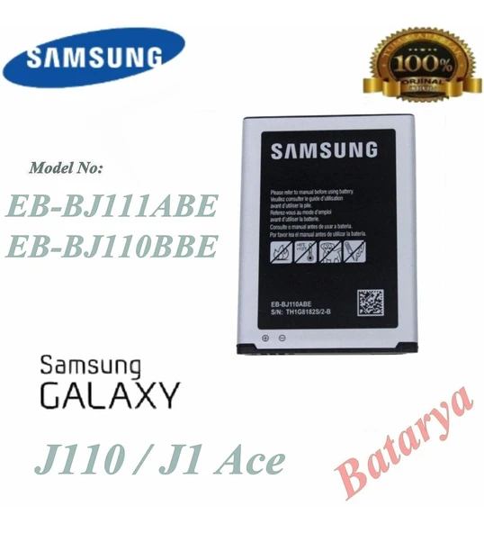 Samsung J1 ACE BATARYA  J110F J110H Orijinal ürün