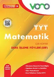 TYT MATEMATİK DERS İŞLEMİ FÖYÜ  VONO YAYINLARI