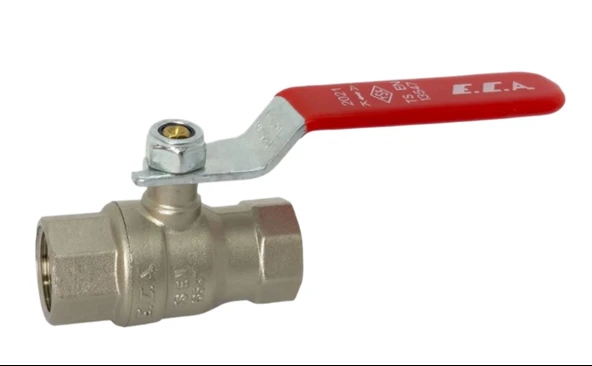 2 Adet ECA 1/2 Endüstriyel Tip Küresel  Valfi İç Vida x İç Vida PN25 602122187 - 2