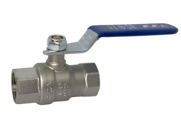 2 Adet ECA 3/4 İçme Suyu Küresel Valfi İç Vida x İç Vida PN10 602122169 - Resim 2