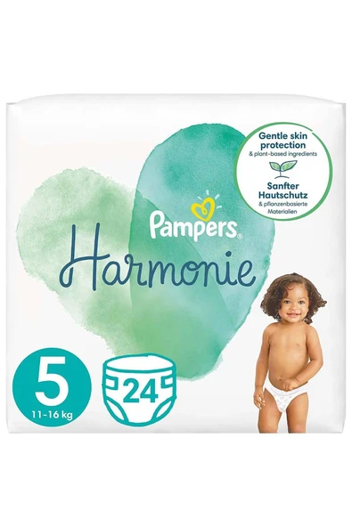 Pampers Harmonie Bebek Bezi İkiz Paket 5 Beden 24’LÜ
