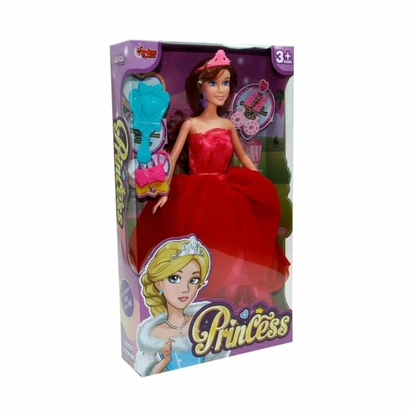 WG-66796  Aksesuarlı Prenses Bebek 29 cm - Vardem Oyuncak - 2