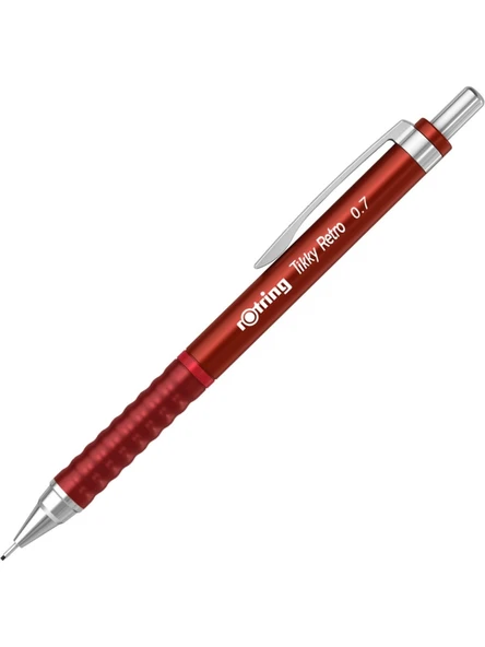 Rotring Tikky Retro Versatıl Metalik Kırmızı 0.7 Mm