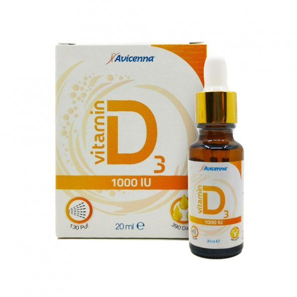 Avicenna Vitamin D3 1000 Iu 20 ml