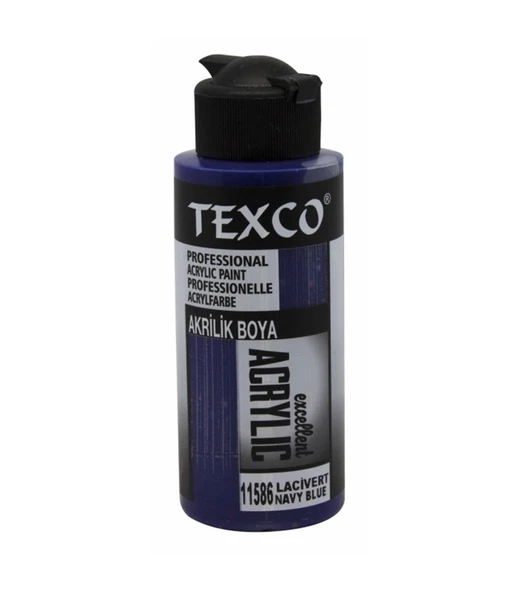 Texco Excellent Akrilik Boya 11586-Lacivert 110 cc ürün görseli 1