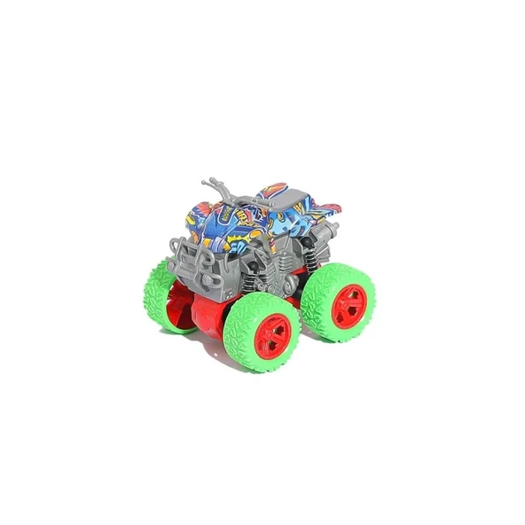 Nessiworld JW567-132 Sürtmeli Renkli Atv Motor 1:36 -Vardem - 5