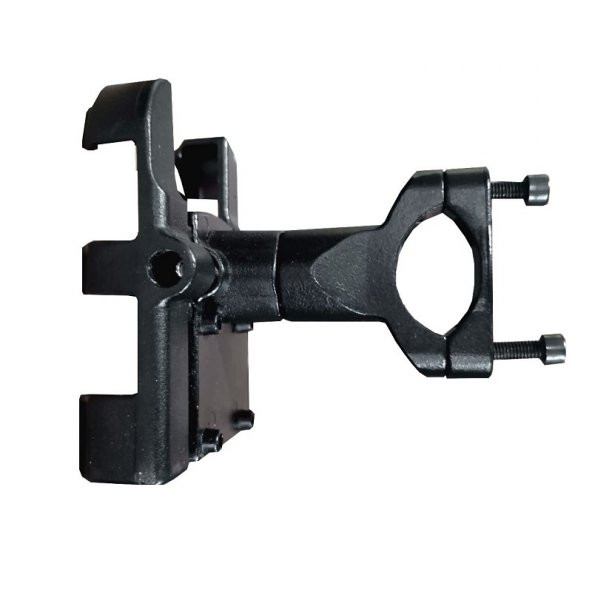 Motosiklet Telefon Tutucu CNC Alüminyum Siyah ürün görseli