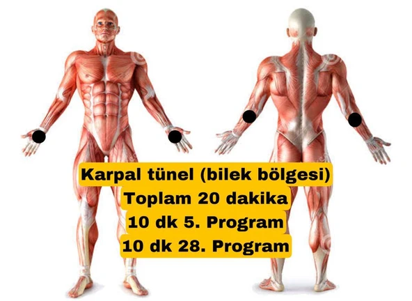 Tens Master Masaj Aleti Zayıflama ve Ayak Masaj Aleti, Elektrotlu Pedli Fizik Tedavı Masaj Aleti - 7