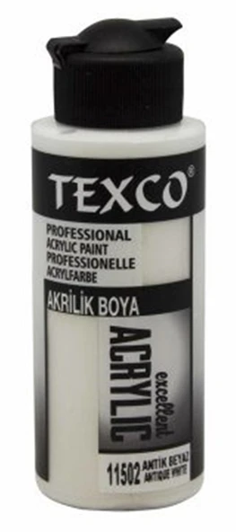 Texco Excellent Akrilik Boya 11502-Antik Beyaz 110 cc ürün görseli 1