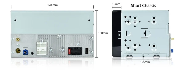 Pioneer SPH-DA360DAB 6.8" Bt Kablosuz CarPlay&AndroidAuto 2 Din M.Medya - Resim 7