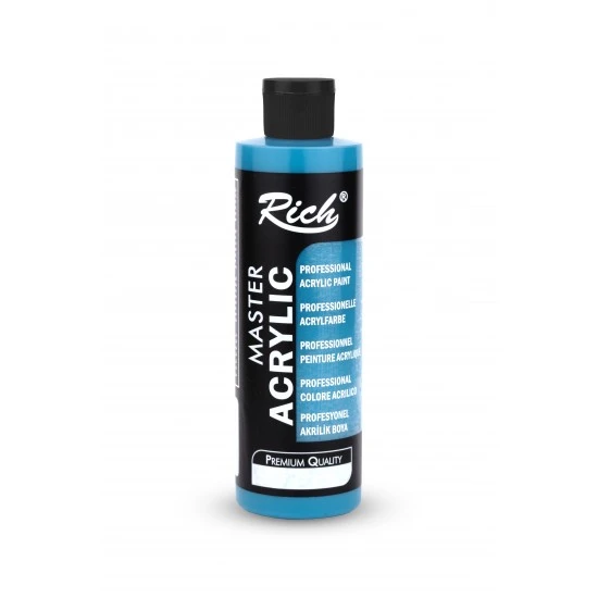 Rich Master Akrilik Boya 240 ml Turkuaz