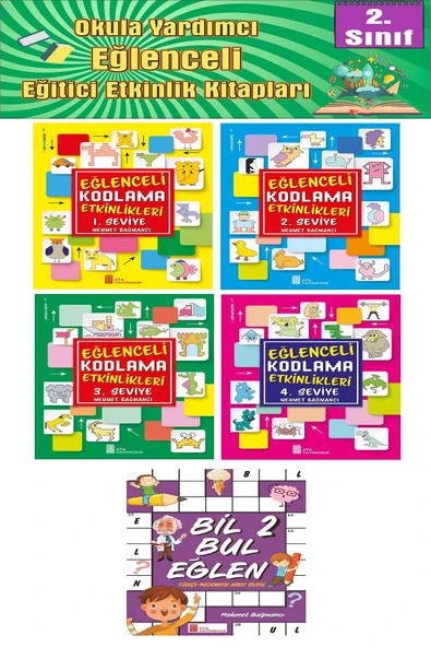 2.Sınıf Eğlenceli Bil Bul ve Kodlama Seti ürün görseli 1