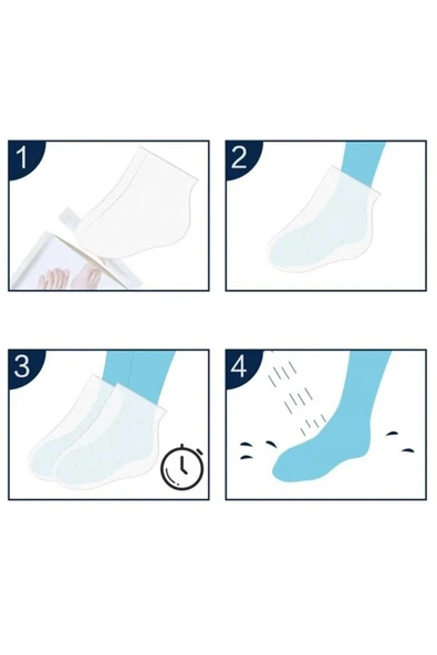 Çorap Tipi Peeling Etkili Soyulabilen Ayak Maskesi (1 Çift) - 3