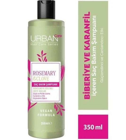 Urban Care Şampuan Biberiye Ve Karanfil Özlü 350 Ml