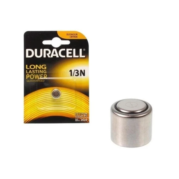 Duracell 1/3N Tekli Lithium Pil 1/3N | Cr11108 - 3