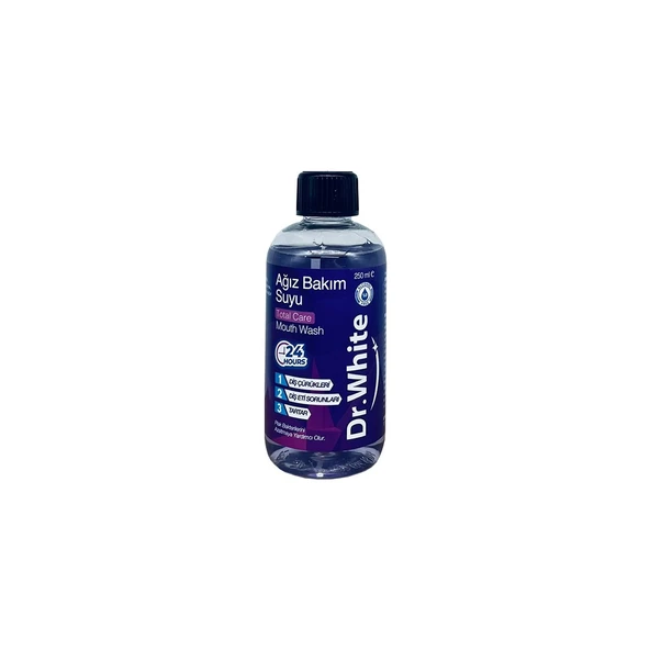 Dr. White Ağız Bakım Suyu Total Care 250 ml