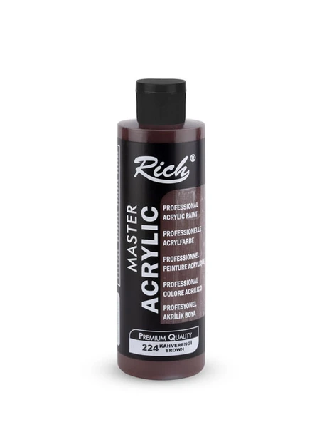 Rich Master Akrilik Boya 240 ml Kahverengi 224