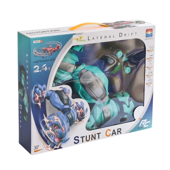 Nessiworld  TJ012 Kumandalı Şarjlı Çılgın Araba -Limon Oyuncak - 2