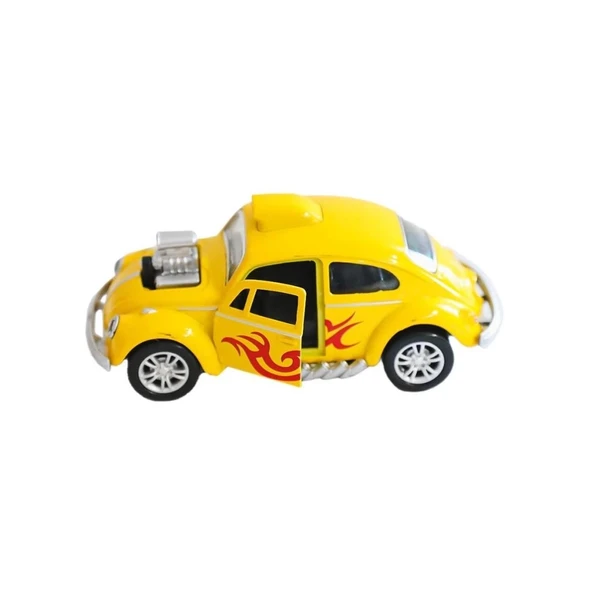 Nessiworld  02062-FY6757-12D Çek Bırak Metal Araba -Asya Oyuncak - 5