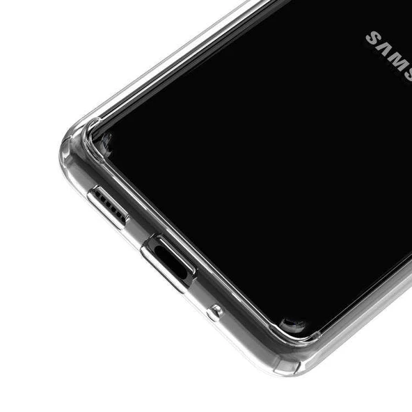 Galaxy S20 Plus Kılıf Zore Coss Şeffaf Sert Silikon Kılıf - Resim 7