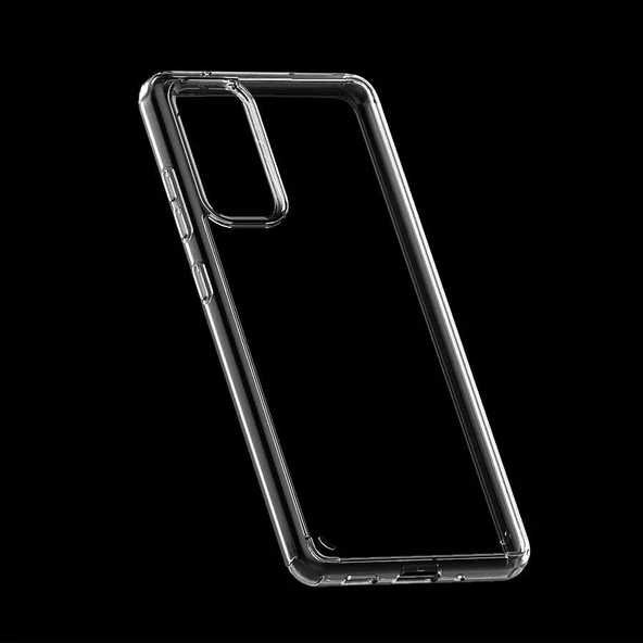 Galaxy S20 FE Kılıf Zore Coss Şeffaf Sert Silikon Kılıf - Resim 9