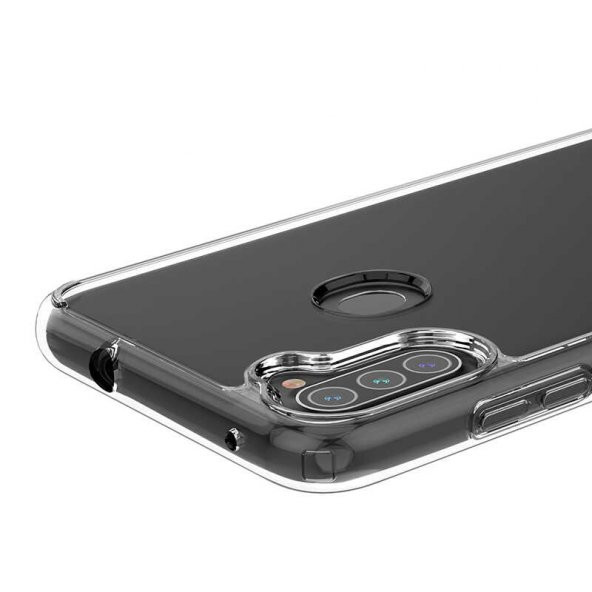 Galaxy M11 Kılıf Zore Coss Şeffaf Sert Silikon Kılıf - 6