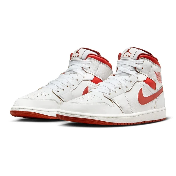 Nike Air Jordan 1 Mid Se Erkek Beyaz Sneaker Ayakkabı FJ3458-160 - 3