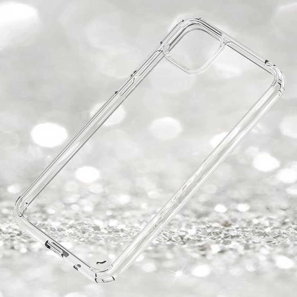 Huawei Y5P Kılıf Zore Coss Şeffaf Sert Silikon Kılıf - Resim 10