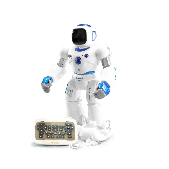 Nessiworld GAW--1088 Kumandalı İnteraktif Şarjlı Eğitici Eğlendirici Akıllı Büyük Robot - 2