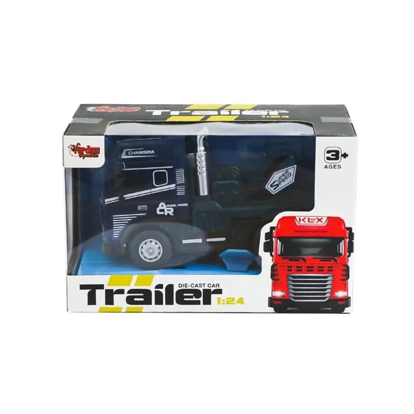 Nessiworld  KLX600-344 Sürtmeli Işıklı Müzikli Çekici Tır Kafası 1:24 -Vardem Oyuncak - 5