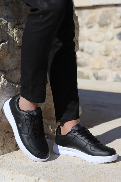 Lumberjack FINSTER 5FX 101932429 Erkek Sneaker Ayakkabı Siyah 40-47 - Resim 10