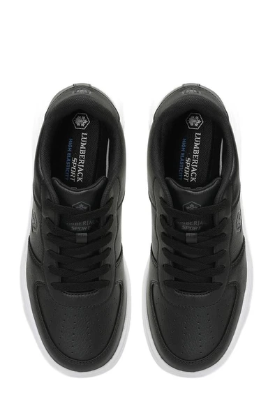 Lumberjack FINSTER 5FX 101932429 Erkek Sneaker Ayakkabı Siyah 40-47 - Resim 5